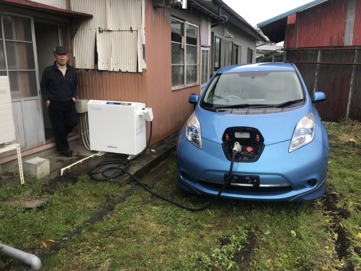   売電終了の対策　中古電気自動車+V2H新設　最強です
