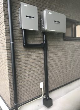 岩手県一関市厳美町　Ｗ様邸ｼｬｰﾌﾟ製ハイブリット蓄電システム新設工事