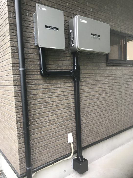   岩手県一関市厳美町　Ｗ様邸ｼｬｰﾌﾟ製ハイブリット蓄電システム新設工事