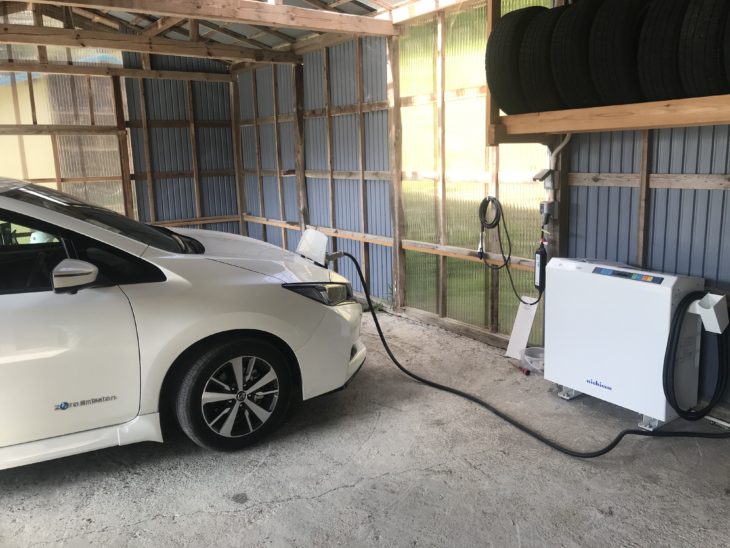   一関市千厩町　C様邸V2H新設工事　蓄電池の代わりに電気自動車 EVパワーステーション