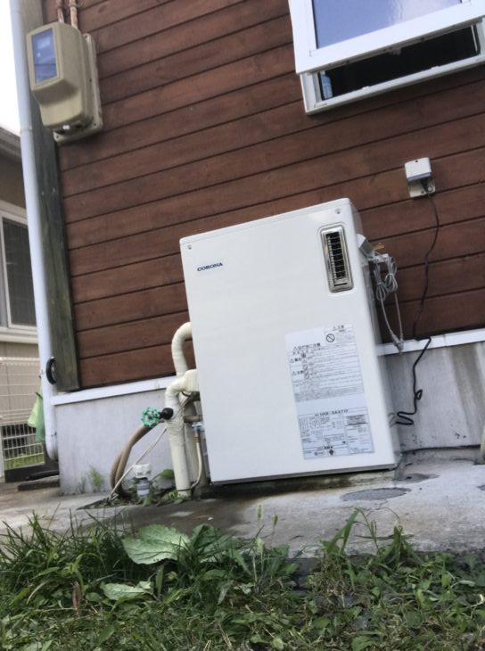   岩手県西磐井郡平泉町長島　Ｙ様石油給湯器故障に伴う交換工事　故障　修理