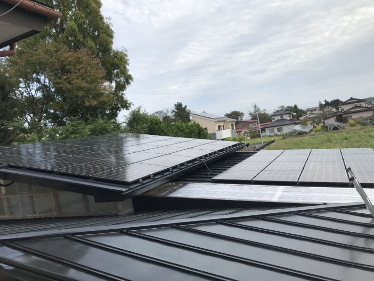   宮城県栗原市若柳　S様邸　ニチコントライブリット蓄電システム　太陽光発電システム16.95ＫＷシステム同時新設