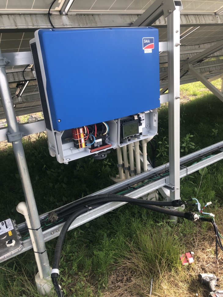   パワ-コンディショナ-故障　　産業用　SMA  三相　9.9ＫＷ