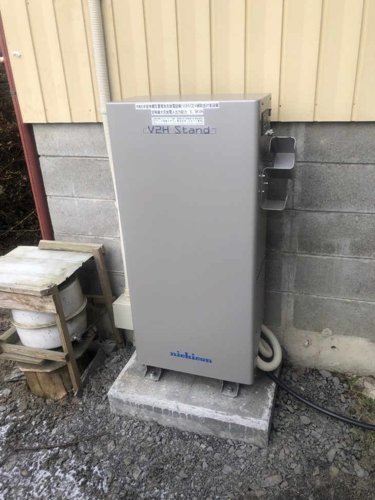   宮城県登米市　Ｇ様邸　太陽光発電増設およびニチコントライブリット　V2H新設工事