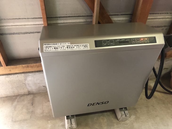   卒FITにつき　蓄電池の役割として中古の電気自動車とデンソーV2H採用