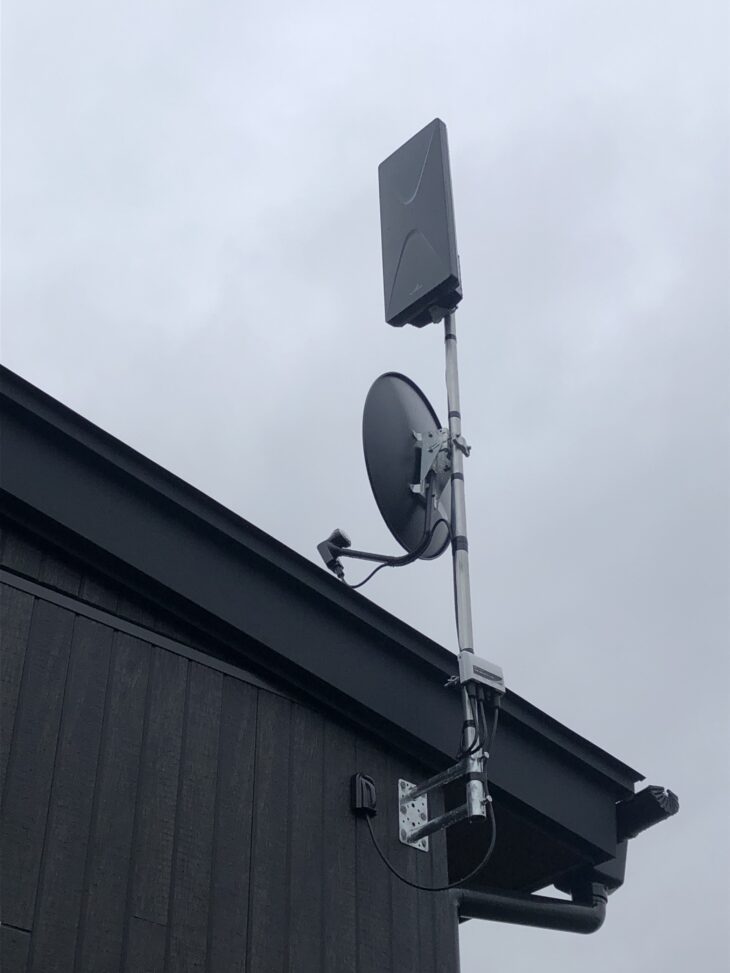   宮城県栗原市若柳　E様邸　新築住宅アンテナ工事