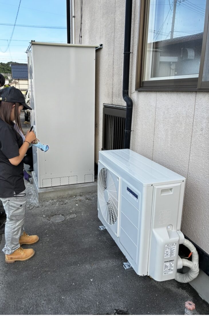   エコキュート設置工事