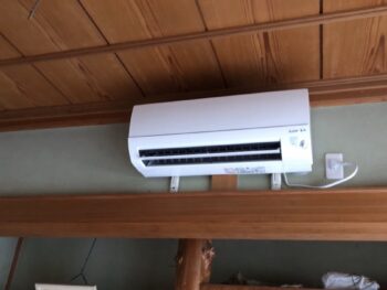 一関市エアコン新設工事