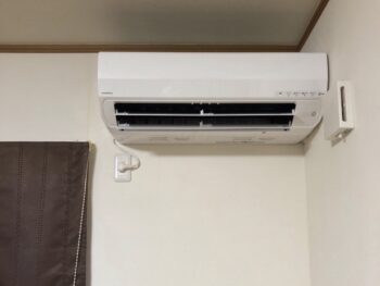 一関市花泉町　エアコン交換工事