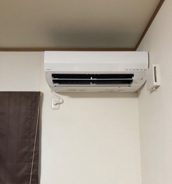   一関市花泉町　エアコン交換工事