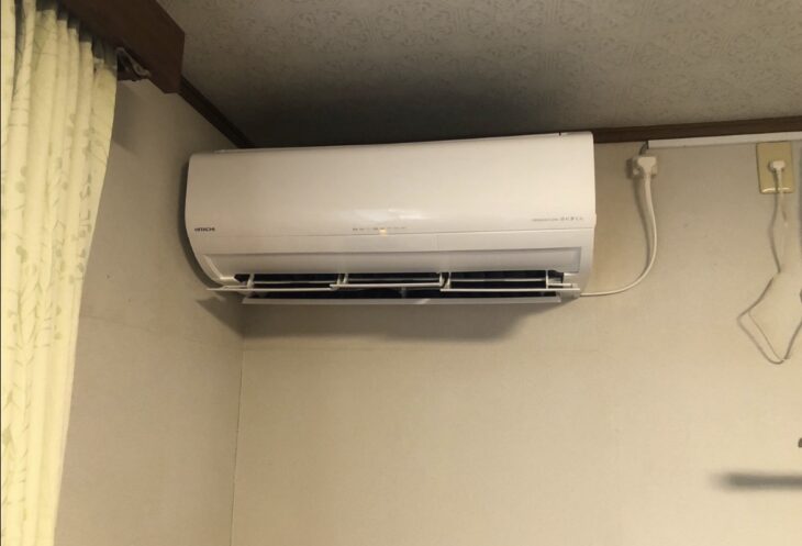   一関市　エアコン交換工事
