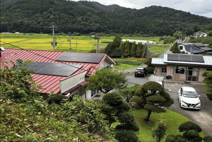   一関市東山町　太陽光パネル設置工事