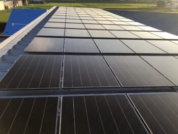 一関市花泉町　M衣料品店様　自家消費型太陽光発電システム及びハイブリット蓄電システム新設工事